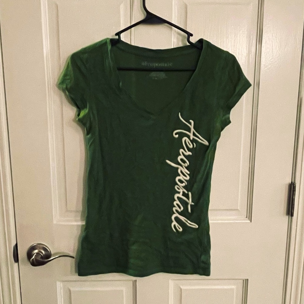 Aeropostale Vintage T-Shirt White Writing